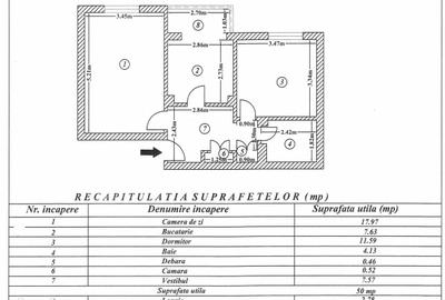 Apartament cu 2 camere decomandat în Aviației - 15