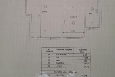 Apartament cu 2 camere decomandat în Ciurea - 14