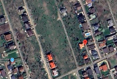 Teren intravilan 1.201 mp, front 55,7m,  Domnești, direct proprietar