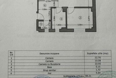 Apartament cu 3 camere în Roșu - 12