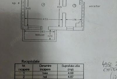 Apartament cu 3 camere decomandat în Central
