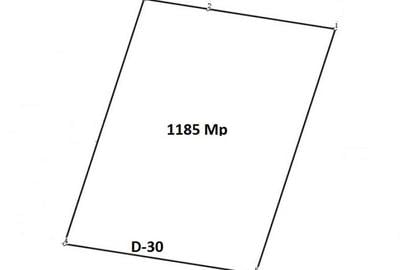 Teren de 1185 mp, în Sisești
