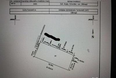 Teren de 2265 mp, în Călinești - 2