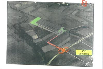 57 Hectare Teren centura cu front 485 ml pretabil parc logistic - V5480 - 2