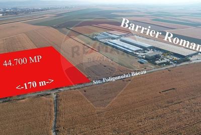 Teren industrial de vanzare 44700 mp Strada Poligonului - Bacau - 1