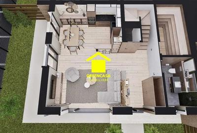 Casa cuplata, 4 camere, 120mp utili, teren liber 110mp, zona Sub Cetate - 7