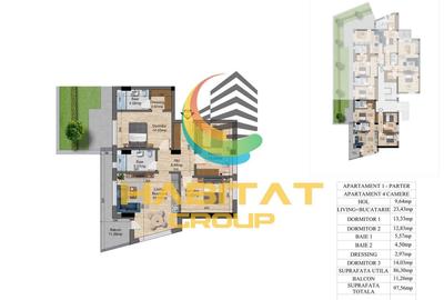 Apartament cu 4 camere decomandat în Brâncoveanu - 7