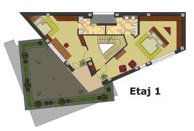 Casă individuală cu 6 camere cu Teren 400 Mp în Matei Voievod - 16