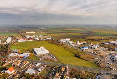 Teren industrial cu PUZ - 1109mp - 1