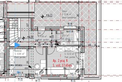 Apartament 4 camere, 105 mp, terase 42 mp, parcare, Gheorgheni - 3