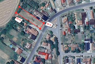 TEREN CU FUNDAȚIE - ODOREU, STRADA REPUBLICII - 1