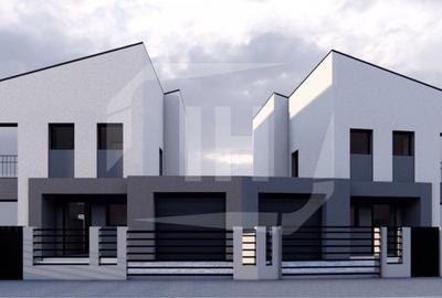 Casa cuplata 4 camere, 3 bai, 495 teren - 1