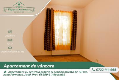 Apartament cu 2 camere semidecomandat în Central