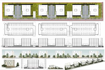 Teren autorizat 10.000 mp, Sect. 1, Metrou Straulesti,  CU pt. S+P+5E, CUT 2,5 Teren autorizat 10.000 mp, Sect. 1, Metrou Straulesti,  CU pt. S+P+5E, CUT 2,5 - 12