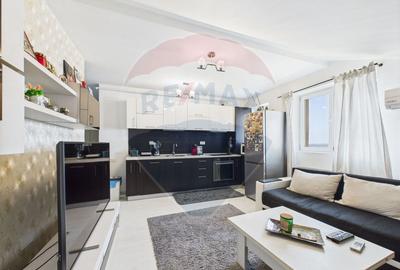 Apartament cu 3 camere semidecomandat, mobilat în Chiajna