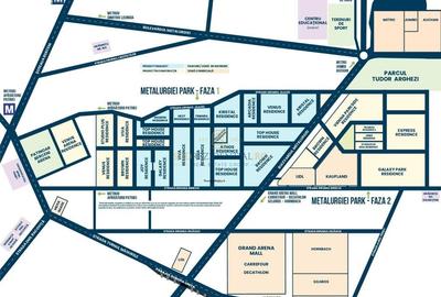 Apartament modern compartimentat, Parc Tudor Arghezi, Bd. Metalurgiei, Metro - 26