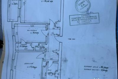 Apartament cu 2 camere decomandat în Central