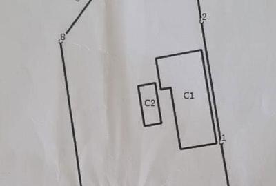 Casă cu 3 camere în Central