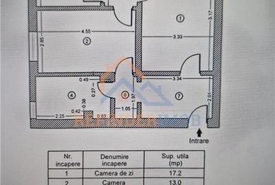 Apartament cu 3 camere circular în Drumul Taberei