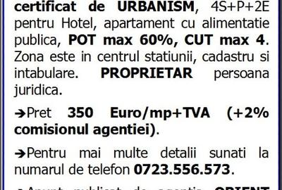 Teren Construcții intravilan de 1200 mp, în Central - 10