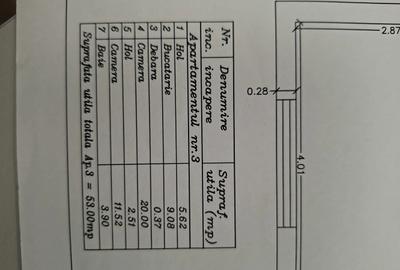 Apartament cu 2 camere semidecomandat în Central - 2