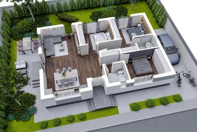 Casă individuală cu 4 camere cu Teren 448 Mp în Tunari - 4