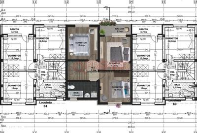 Casă cu 4 camere cu Teren 70 Mp în Central - 2