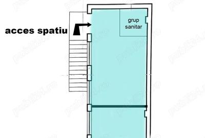 Spațiu comercial, de 55 mp, în Central