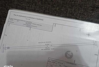 Teren de 2468 mp, în Central