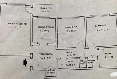 3 Camere | Etaj 2 | Bloc Anvelopat | Crangasi-Bd. Ceahlaul - 8