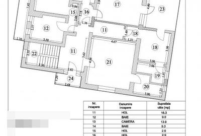 Casă individuală cu 7 camere cu Canalizare în Nord - 12