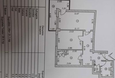 Apartament cu 2 camere decomandat în Mazepa 2 - 2
