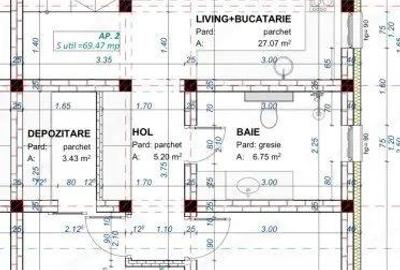 Apartament cu 3 camere si curte de 170 mp - Mosnita Noua - Zona Kaufland - 13