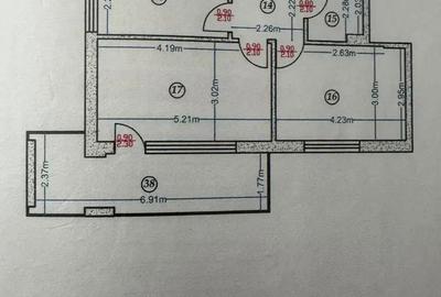 Apartament cu 2 camere decomandat, mobilat în Central - 9