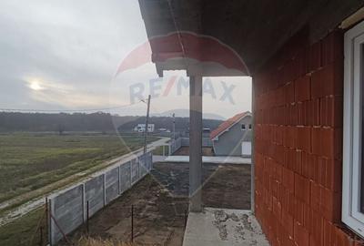De vanzare casa cu etaj 4 camere, la rosu iesire Les langa padure - 7