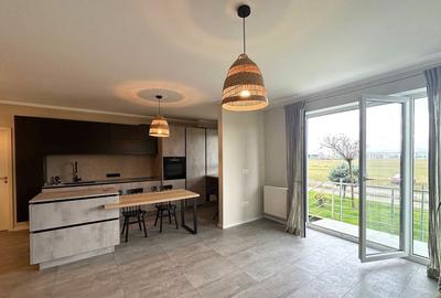 Apartament 2,5 camere chic cu grădină balcon vitrat și mobilier premium - 4