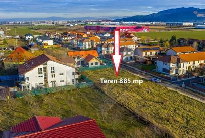 Teren intravilan 885mp de vanzare in Ghimbav - Cartierul Florilor - 5