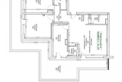 Apartament cu 3 camere semidecomandat în Zorilor - 1