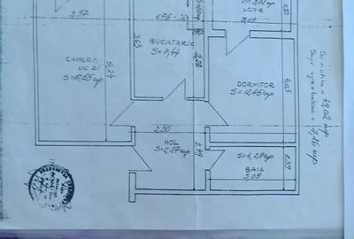Apartament cu 2 camere decomandat în Central - 1