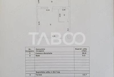 Garsonieră decomandată în Făgăraș - 1