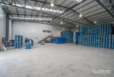 Modul hala cu birouri, porti sectionale drive-in - 2
