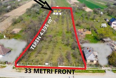 Casă cu 2 camere cu Teren 4395 Mp în Burdea - 1