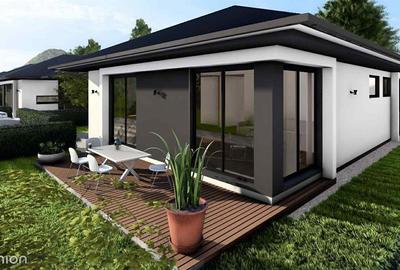 Casa noua individuala pe parter in Sanpetru, 190.000 euro.COMISION 0% - 3