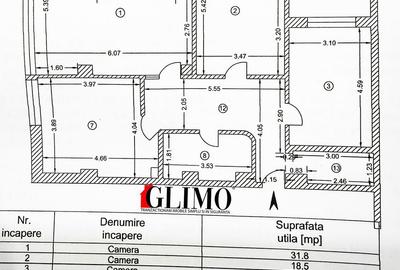 Apartament cu 3 camere în Țiglina 1 - 3