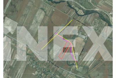 Teren intravilan 10,5 ha cu deschidere la drum, langa Auto - 1