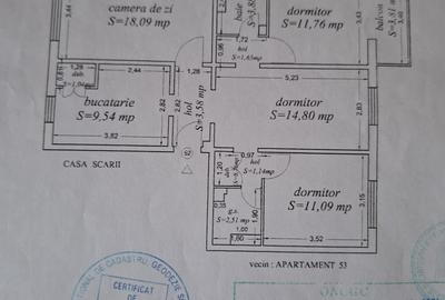 Apartament cu 4 camere decomandat în Inel I - 10