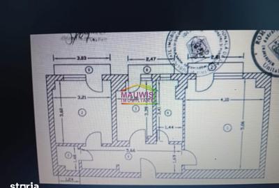 Apartament cu 2 camere decomandat în Central