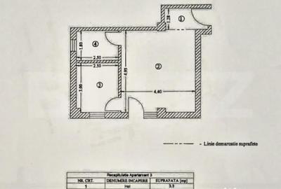Garsonieră semidecomandată în Galata