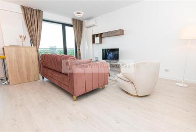 Apartament cu 2 camere semidecomandat, mobilat în Pipera - 10