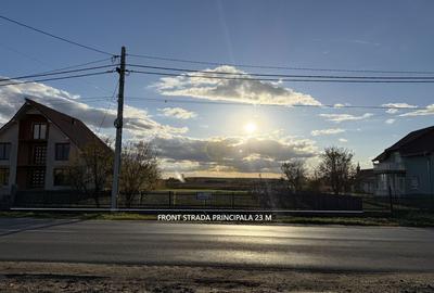 !NOU!Teren Intravilan 5km> Satu Mare/Strada Principala - 1